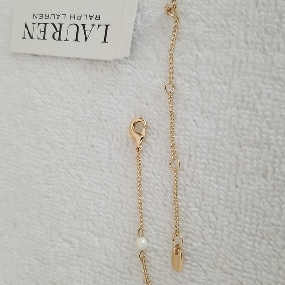 New Ralph Lauren Crystal Pendant Necklace - Picture 6 of 6